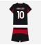 Fotbollsset Barn AC Milan Rafael Leao #10 Hemmatröja 2025-26 Mini-Kit Kortärmad (+ korta byxor)