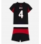 Fotbollsset Barn AC Milan Samuele Ricci #4 Hemmatröja 2025-26 Mini-Kit Kortärmad (+ korta byxor)