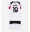 Fotbollsset Barn AC Milan Youssouf Fofana #19 Bortatröja 2025-26 Mini-Kit Kortärmad (+ korta byxor)