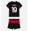 Fotbollsset Barn AC Milan Youssouf Fofana #19 Hemmatröja 2025-26 Mini-Kit Kortärmad (+ korta byxor)