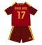 Fotbollsset Barn AS Roma Manu Kone #17 Hemmatröja 2026-27 Mini-Kit Kortärmad (+ korta byxor)