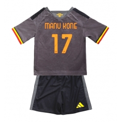 Fotbollsset Barn AS Roma Manu Kone #17 Tredje Tröja 2026-27 Mini-Kit Kortärmad (+ korta byxor)
