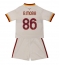Fotbollsset Barn AS Roma Rodrigo Mora #86 Bortatröja 2026-27 Mini-Kit Kortärmad (+ korta byxor)
