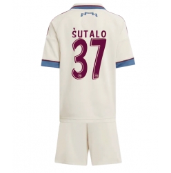 Fotbollsset Barn Ajax Josip Sutalo #37 Tredje Tröja 2025-26 Mini-Kit Kortärmad (+ korta byxor)