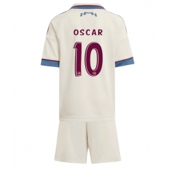 Fotbollsset Barn Ajax Oscar Gloukh #10 Tredje Tröja 2025-26 Mini-Kit Kortärmad (+ korta byxor)