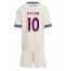 Fotbollsset Barn Ajax Oscar Gloukh #10 Tredje Tröja 2025-26 Mini-Kit Kortärmad (+ korta byxor)