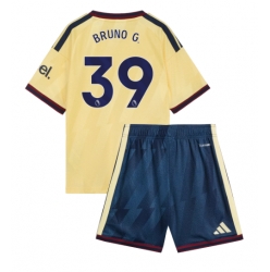 Fotbollsset Barn Arsenal Bruno Guimaraes #39 Tredje Tröja 2026-27 Mini-Kit Kortärmad (+ korta byxor)