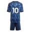 Fotbollsset Barn Arsenal Eberechi Eze #10 Bortatröja 2025-26 Mini-Kit Kortärmad (+ korta byxor)