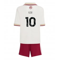 Fotbollsset Barn Arsenal Eberechi Eze #10 Tredje Tröja 2025-26 Mini-Kit Kortärmad (+ korta byxor)