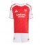 Fotbollsset Barn Arsenal Hemmatröja 2025-26 Mini-Kit Kortärmad (+ korta byxor)