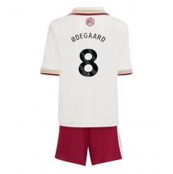 Fotbollsset Barn Arsenal Martin Odegaard #8 Tredje Tröja 2025-26 Mini-Kit Kortärmad (+ korta byxor)