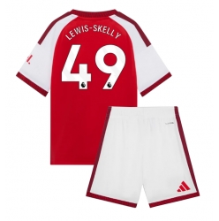 Fotbollsset Barn Arsenal Myles Lewis-Skelly #49 Hemmatröja 2026-27 Mini-Kit Kortärmad (+ korta byxor)