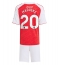 Fotbollsset Barn Arsenal Noni Madueke #20 Hemmatröja 2025-26 Mini-Kit Kortärmad (+ korta byxor)