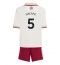 Fotbollsset Barn Arsenal Piero Hincapie #5 Tredje Tröja 2025-26 Mini-Kit Kortärmad (+ korta byxor)