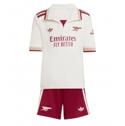 Fotbollsset Barn Arsenal Tredje Tröja 2025-26 Mini-Kit Kortärmad (+ korta byxor)