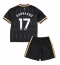 Fotbollsset Barn Aston Villa Alejandro Garnacho #17 Bortatröja 2026-27 Mini-Kit Kortärmad (+ korta byxor)