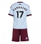Fotbollsset Barn Aston Villa Alejandro Garnacho #17 Tredje Tröja 2026-27 Mini-Kit Kortärmad (+ korta byxor)