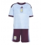 Fotbollsset Barn Aston Villa Amadou Onana #24 Tredje Tröja 2026-27 Mini-Kit Kortärmad (+ korta byxor)