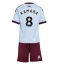 Fotbollsset Barn Aston Villa Boubacar Kamara #8 Tredje Tröja 2026-27 Mini-Kit Kortärmad (+ korta byxor)