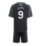 Fotbollsset Barn Aston Villa Harvey Elliott #9 Bortatröja 2025-26 Mini-Kit Kortärmad (+ korta byxor)