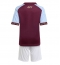Fotbollsset Barn Aston Villa Hemmatröja 2025-26 Mini-Kit Kortärmad (+ korta byxor)