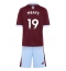 Fotbollsset Barn Aston Villa Ibrahim Mbaye #19 Hemmatröja 2026-27 Mini-Kit Kortärmad (+ korta byxor)