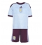 Fotbollsset Barn Aston Villa Ibrahim Mbaye #19 Tredje Tröja 2026-27 Mini-Kit Kortärmad (+ korta byxor)