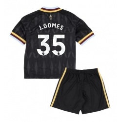 Fotbollsset Barn Aston Villa Joao Gomes #35 Bortatröja 2026-27 Mini-Kit Kortärmad (+ korta byxor)