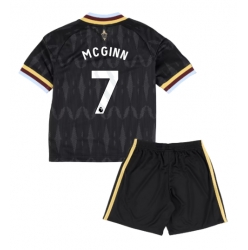 Fotbollsset Barn Aston Villa John McGinn #7 Bortatröja 2026-27 Mini-Kit Kortärmad (+ korta byxor)