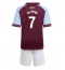 Fotbollsset Barn Aston Villa John McGinn #7 Hemmatröja 2025-26 Mini-Kit Kortärmad (+ korta byxor)