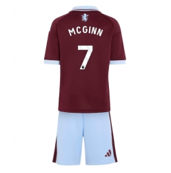 Fotbollsset Barn Aston Villa John McGinn #7 Hemmatröja 2026-27 Mini-Kit Kortärmad (+ korta byxor)