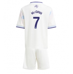 Fotbollsset Barn Aston Villa John McGinn #7 Tredje Tröja 2025-26 Mini-Kit Kortärmad (+ korta byxor)