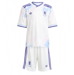 Fotbollsset Barn Aston Villa Tredje Tröja 2025-26 Mini-Kit Kortärmad (+ korta byxor)