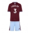 Fotbollsset Barn Aston Villa Victor Lindelof #3 Hemmatröja 2026-27 Mini-Kit Kortärmad (+ korta byxor)