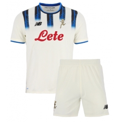 Fotbollsset Barn Atalanta Bortatröja 2025-26 Mini-Kit Kortärmad (+ korta byxor)