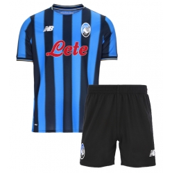 Fotbollsset Barn Atalanta Hemmatröja 2025-26 Mini-Kit Kortärmad (+ korta byxor)