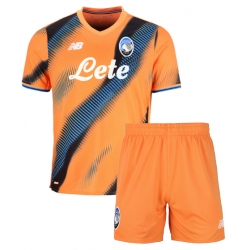 Fotbollsset Barn Atalanta Tredje Tröja 2025-26 Mini-Kit Kortärmad (+ korta byxor)