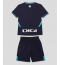 Fotbollsset Barn Athletic Bilbao Bortatröja 2025-26 Mini-Kit Kortärmad (+ korta byxor)