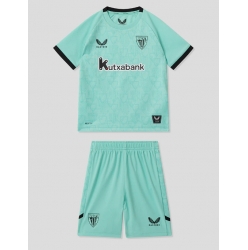 Fotbollsset Barn Athletic Bilbao Tredje Tröja 2025-26 Mini-Kit Kortärmad (+ korta byxor)