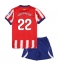 Fotbollsset Barn Atletico Madrid Alejandro Grimaldo #22 Hemmatröja 2026-27 Mini-Kit Kortärmad (+ korta byxor)