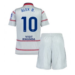 Fotbollsset Barn Atletico Madrid Alex Baena #10 Tredje Tröja 2026-27 Mini-Kit Kortärmad (+ korta byxor)