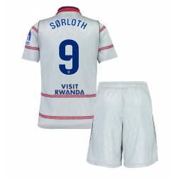 Fotbollsset Barn Atletico Madrid Alexander Sorloth #9 Tredje Tröja 2026-27 Mini-Kit Kortärmad (+ korta byxor)