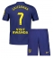 Fotbollsset Barn Atletico Madrid Antoine Griezmann #7 Bortatröja 2025-26 Mini-Kit Kortärmad (+ korta byxor)