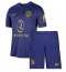 Fotbollsset Barn Atletico Madrid Bortatröja 2025-26 Mini-Kit Kortärmad (+ korta byxor)