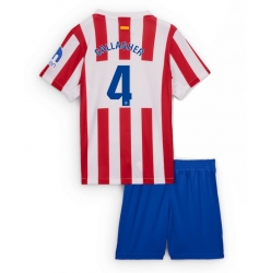 Fotbollsset Barn Atletico Madrid Conor Gallagher #4 Hemmatröja 2025-26 Mini-Kit Kortärmad (+ korta byxor)