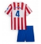 Fotbollsset Barn Atletico Madrid Conor Gallagher #4 Hemmatröja 2025-26 Mini-Kit Kortärmad (+ korta byxor)