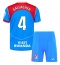 Fotbollsset Barn Atletico Madrid Conor Gallagher #4 Tredje Tröja 2025-26 Mini-Kit Kortärmad (+ korta byxor)