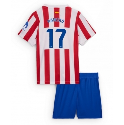 Fotbollsset Barn Atletico Madrid David Hancko #17 Hemmatröja 2025-26 Mini-Kit Kortärmad (+ korta byxor)