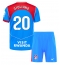Fotbollsset Barn Atletico Madrid Giuliano Simeone #20 Tredje Tröja 2025-26 Mini-Kit Kortärmad (+ korta byxor)