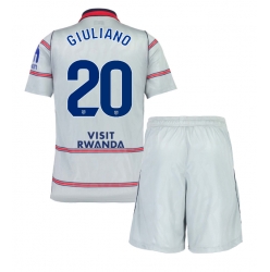 Fotbollsset Barn Atletico Madrid Giuliano Simeone #20 Tredje Tröja 2026-27 Mini-Kit Kortärmad (+ korta byxor)